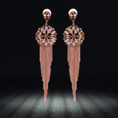 YouBella Jewellery Women's Handmade Tassel Earrings